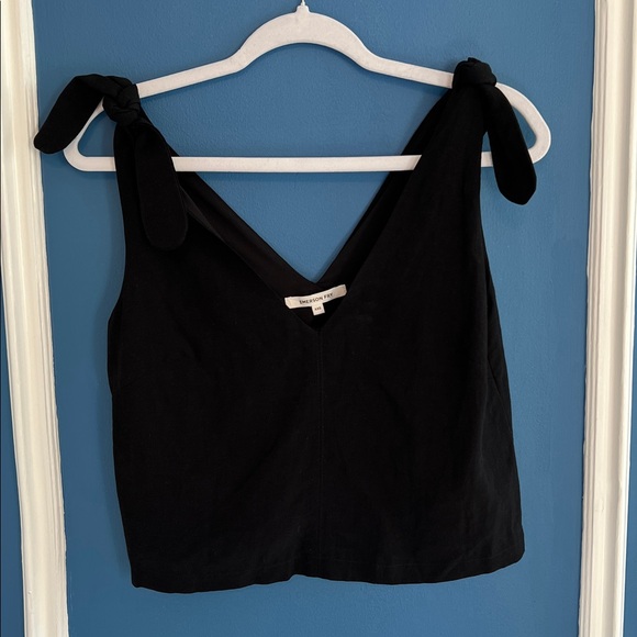 Emerson Fry Black Tie Shoulder Mod Top - Size XXS - Picture 2 of 6